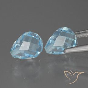 5.10克拉天然黄玉，泪滴形，VVS-VS