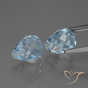 4.99克拉天然黄玉，泪滴形，VVS-VS