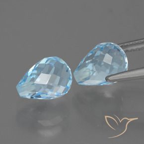 5.24克拉天然黄玉，泪滴形，VVS-VS
