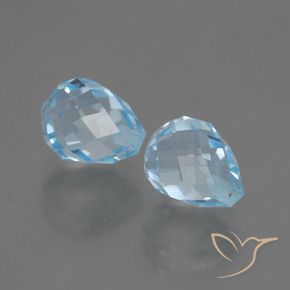 5.21克拉天然黄玉，泪滴形，VVS-VS
