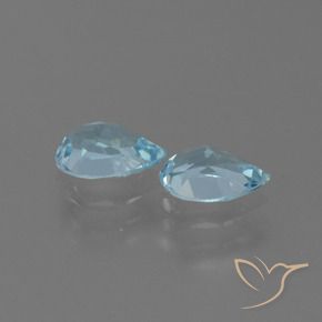 1.70克拉天然黄玉，梨形，VVS-VS