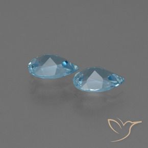 1.59克拉天然黄玉，梨形，VVS-VS