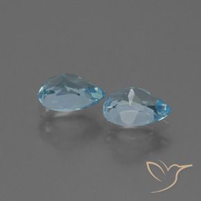 1.89克拉天然黄玉，梨形，VVS-VS