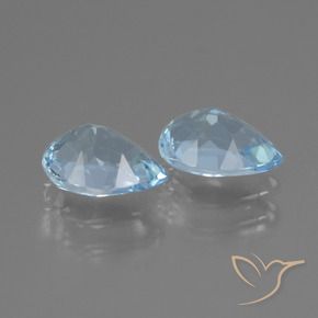 1.80克拉天然黄玉，梨形，VVS-VS