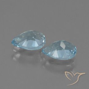 1.75克拉天然黄玉，梨形，VVS-VS