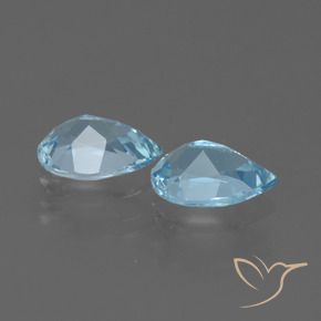 1.65克拉天然黄玉，梨形，VVS-VS