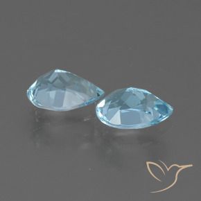 1.65克拉天然黄玉，梨形，VVS-VS