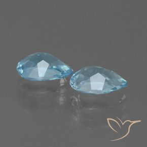 1.72克拉天然黄玉，梨形，VVS-VS