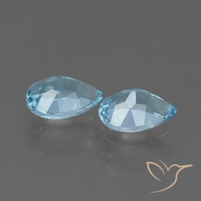 1.65克拉天然黄玉，梨形，VVS-VS