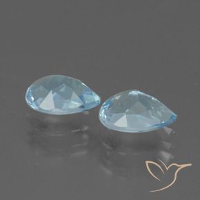 1.80克拉天然黄玉，梨形，VVS-VS