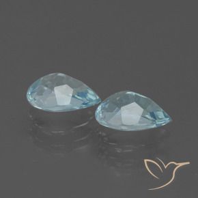 1.74克拉天然黄玉，梨形，VVS-VS