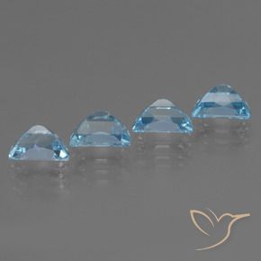 3.92克拉天然黄玉，花式切割，VVS-VS