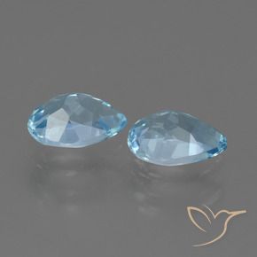 1.76克拉天然黄玉，梨形，VVS-VS