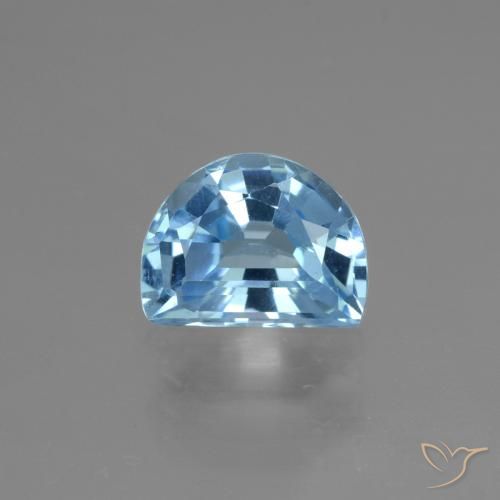 2.70ct 天然 瑞士蓝 黄玉, 花式切割, VVS