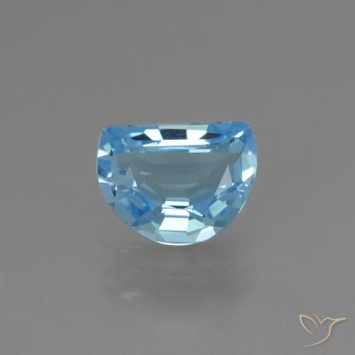 2.24ct 天然 天蓝 黄玉, 花式切割, VVS