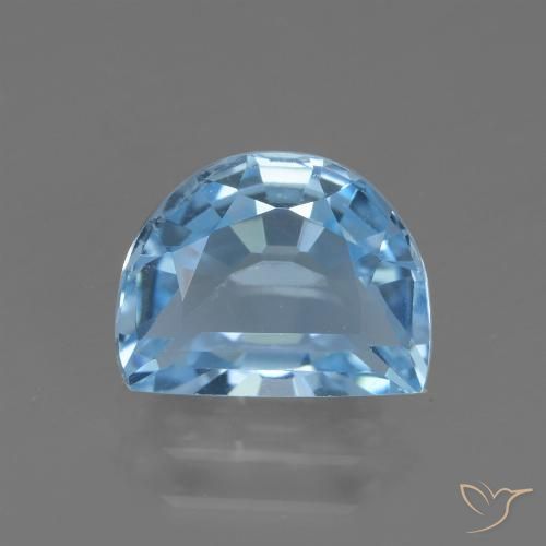 2.63ct 天然 瑞士蓝 黄玉, 花式切割, VVS