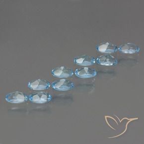 3.64克拉天然黄玉，椭圆形，VS