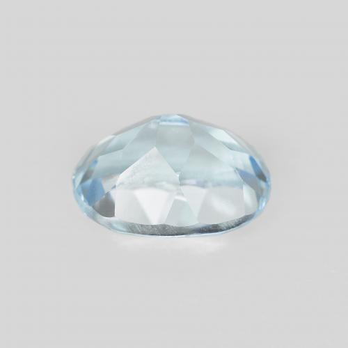 2.57克拉天然黄玉，椭圆形，VVS-VS