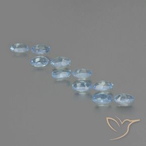 2.82克拉天然黄玉，椭圆形，VS