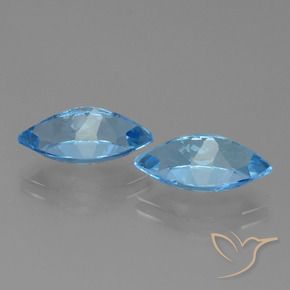 8.11克拉天然黄玉，榄尖形，VVS