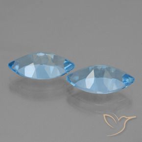 8.10克拉天然黄玉，榄尖形，VVS