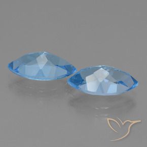 8.09克拉天然黄玉，榄尖形，VVS-VS