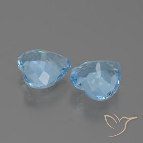 5.79克拉天然黄玉，心形，VVS