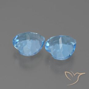 6.17克拉天然黄玉，心形，VVS