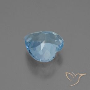 3.18克拉天然黄玉，心形，VVS