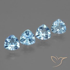 4.98克拉天然黄玉，胖三角形，VVS-VS