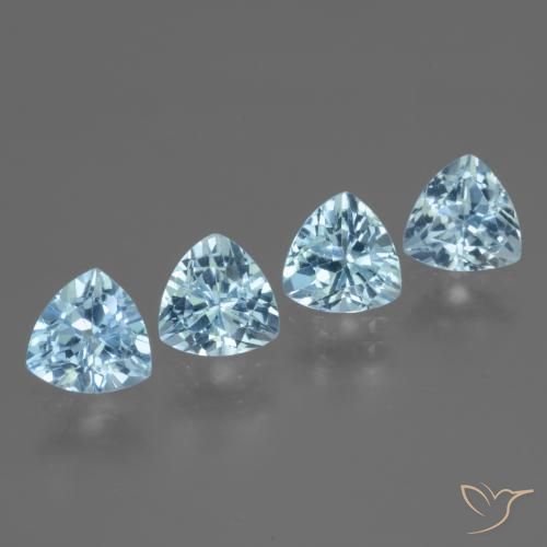 5.76克拉天然黄玉，胖三角形，VVS-VS