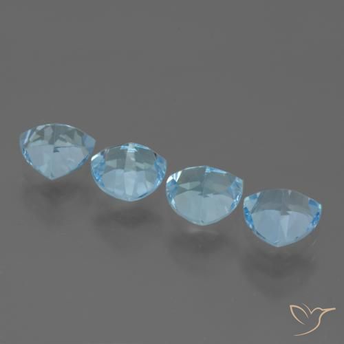 5.76克拉天然黄玉，胖三角形，VVS-VS