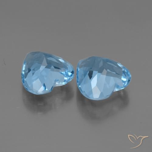 5.94克拉天然黄玉，心形，VVS-VS