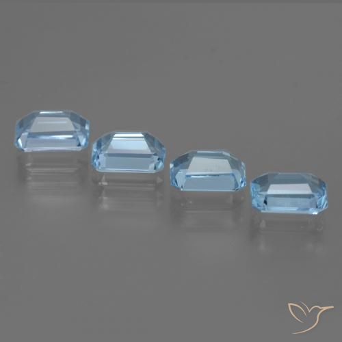4.98克拉天然黄玉，八边形，VVS-VS