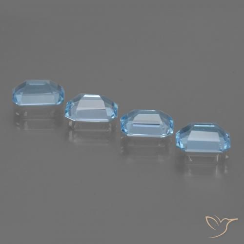 4.18克拉天然黄玉，八边形，VVS-VS