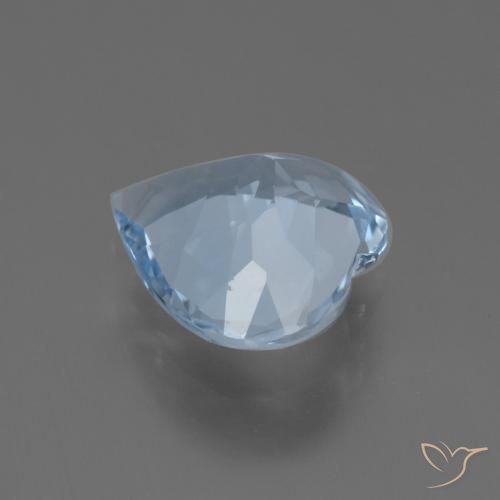 3.49克拉天然黄玉，心形，VVS