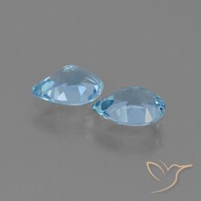 1.81克拉天然黄玉，梨形，VVS-VS