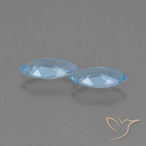 2.25克拉天然黄玉，榄尖形，VVS-VS
