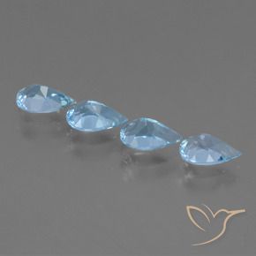 3.11克拉天然黄玉，梨形，VVS-VS
