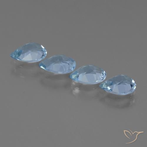 3.12克拉天然黄玉，梨形，VVS-VS