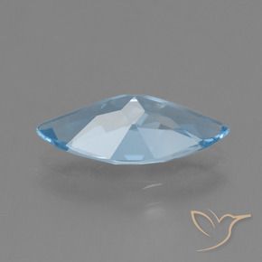 3.14克拉天然黄玉，榄尖形，VVS