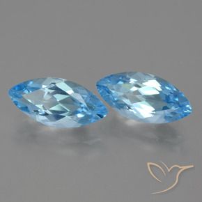 7.95克拉天然黄玉，榄尖形，VVS
