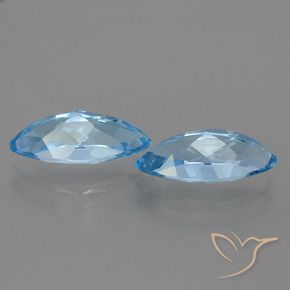 7.95克拉天然黄玉，榄尖形，VVS