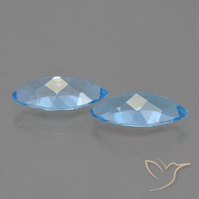 7.36克拉天然黄玉，榄尖形，VVS