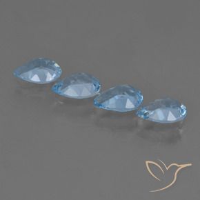 2.72克拉天然黄玉，梨形，VVS-VS