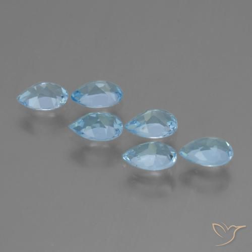 2.80克拉天然黄玉，梨形，VS