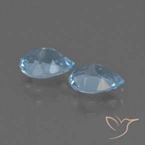 1.65克拉天然黄玉，梨形，VVS-VS