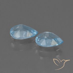 1.61克拉天然黄玉，梨形，VVS-VS