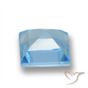 1.86克拉天然黄玉，正方形，VVS-VS