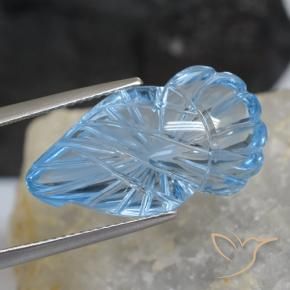 16.56克拉天然黄玉，花式切割，透明